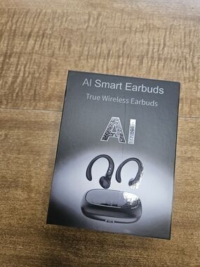 True Wireless Over-Ear Headphones - Black